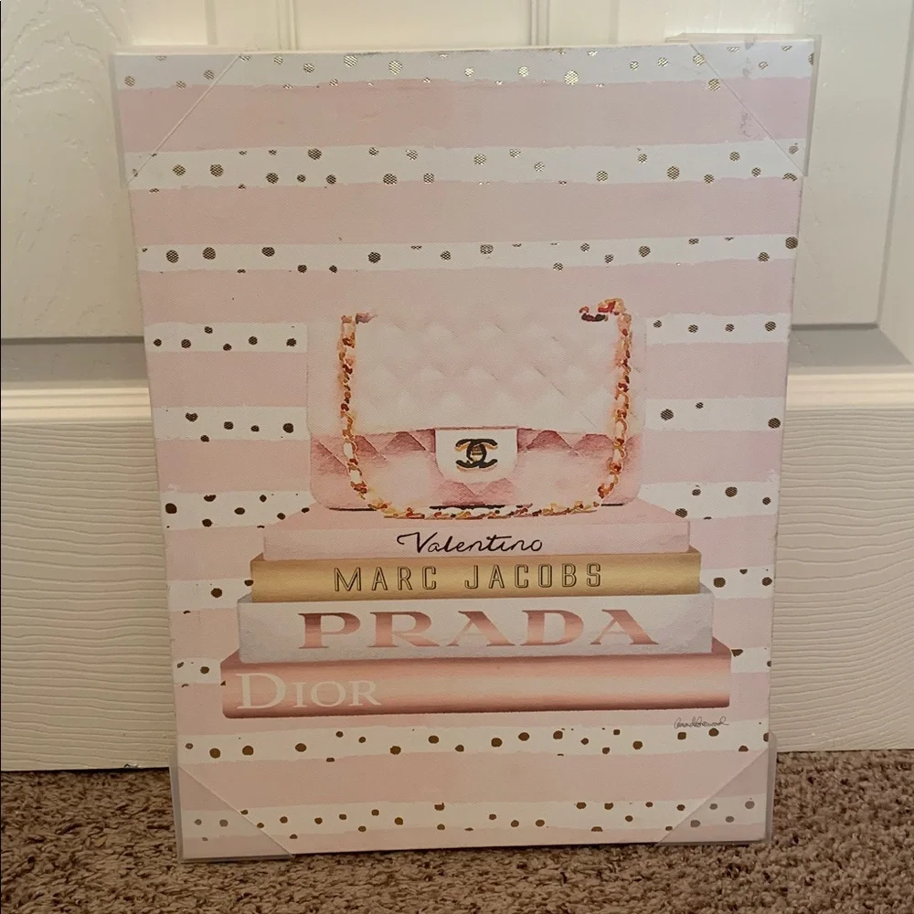 FASHION INSPIRED Clutch Bag Picture - Wall Art